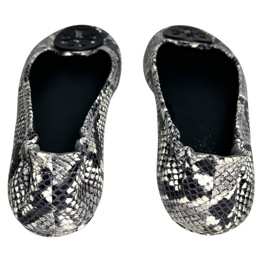 Tory Burch Tri Color Python Embossed Leather Minn… - image 11